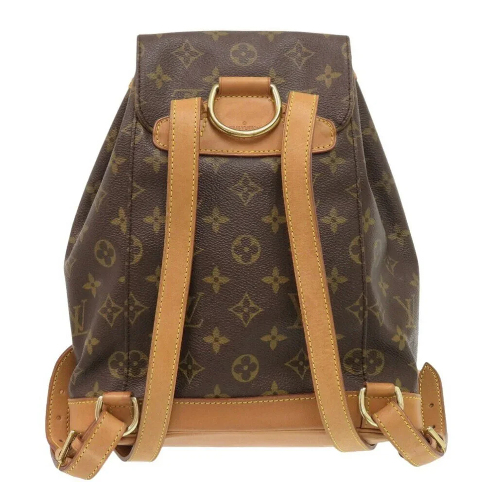 LOUIS VUITTON Brown Monogram Backpack - Picture 3 of 10